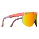 montura rosa de las Gafas Pit Viper The Slammin elliptical