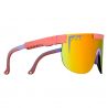 montura rosa de las Gafas Pit Viper The Slammin elliptical