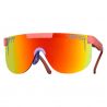 Gafas de sol para bicicleta o de playa Pit Viper The Slammin elliptical con cristal rojo y amarillo
