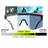 Como se ve la lente fotocromática de las Gafas Pit Viper 2000s The Cosmos Photochromic