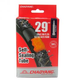 Cámara de bicicleta anti pinchazos Chaoyang 29x2,10/2,25 FV 48mm para válvula fina