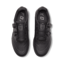 vista superior de Zapatillas de mtb enduro para pedal automático FOX Union Boa negro doble BOA li2 en color negro 29353-001