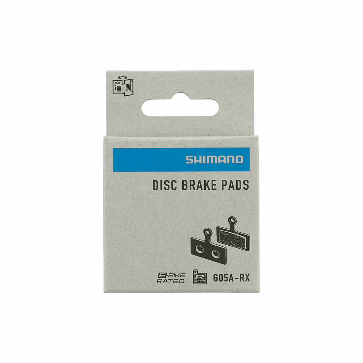 Pastillas de freno Shimano XT G05A de Resina EBPG05ARXA