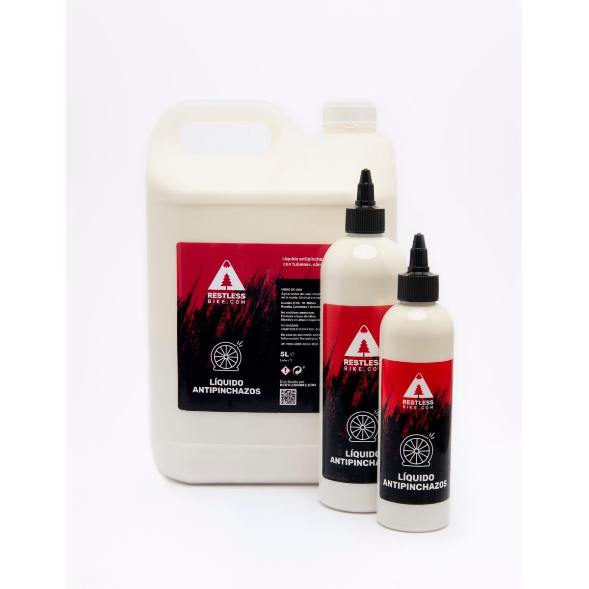 liquido sellante tubeless para bicicleta MTB y carretera sin amoníaco