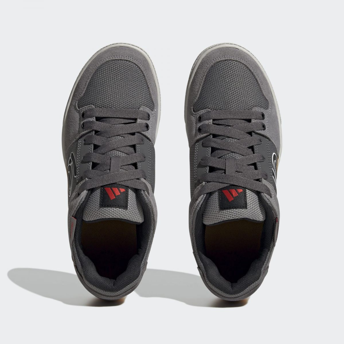 cordones de las Zapatillas mtb para pedal de plataforma Five Ten Freerider Gris/marrón | Enduro |HP9940