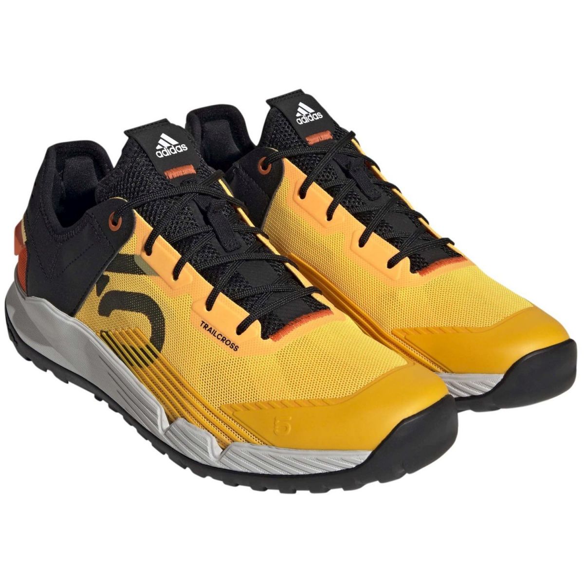 las mejores Zapatillas de mtb enduro y cicloalpinismo  para pedal de plataforma Five Ten Trailcross LT amarillo | HQ1063