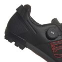 talon de las Zapatillas de mtb XC para pedal automático Five Ten Kestrel Boa en color negro | GW9431 | Marathon | trail