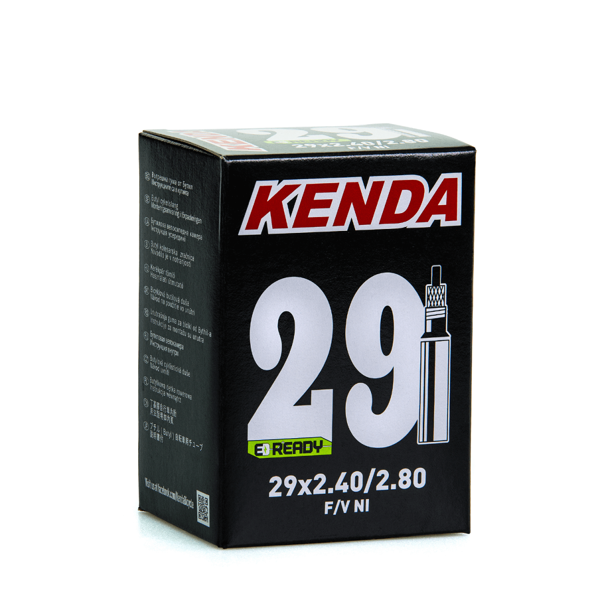 Cámara de 29x2.40-2.80 FV32 válvula fina Kenda