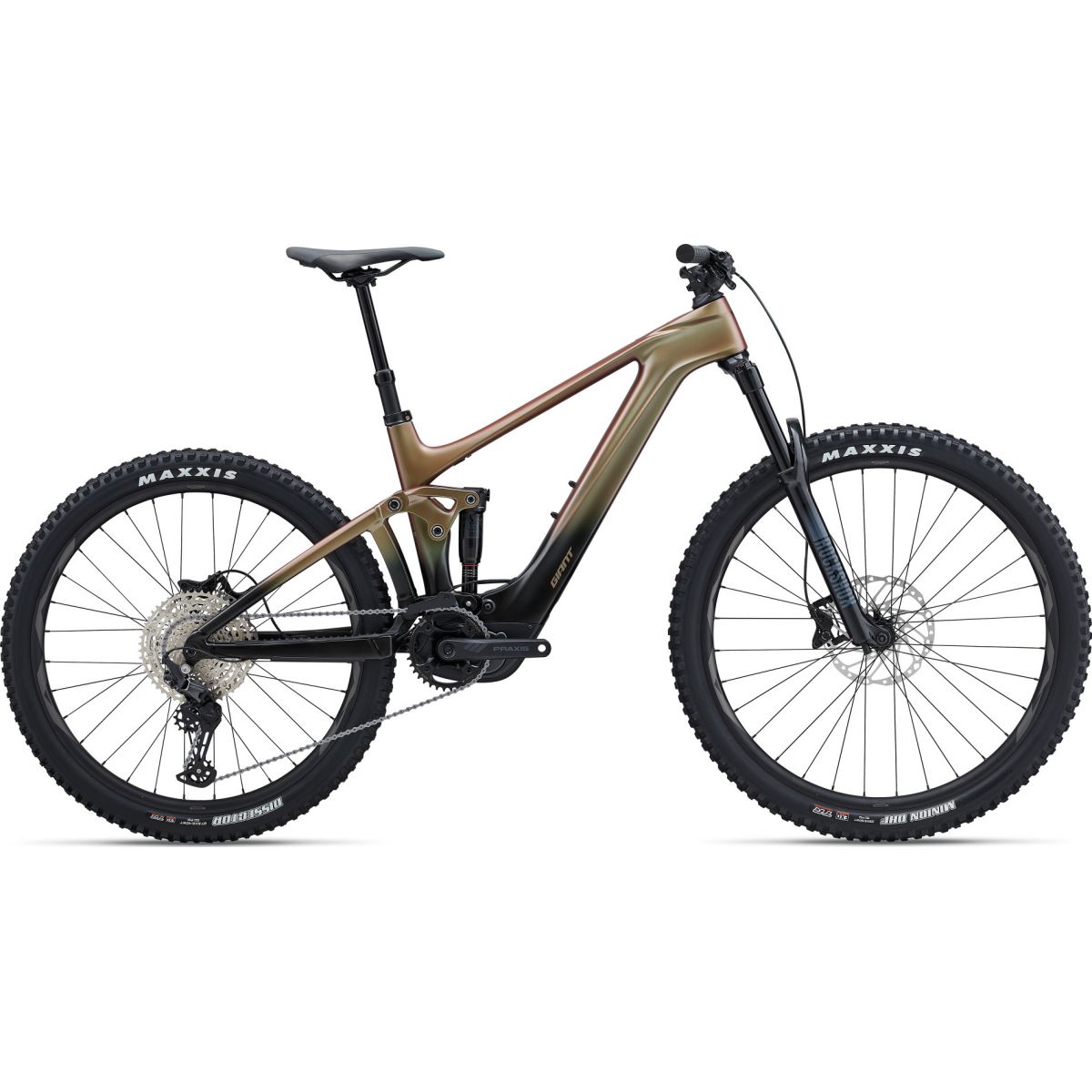 Bicicleta eléctrica ligera full power Giant Trance X Adv E+ Elite 3 con batería de 400wh y motor de 85nm
