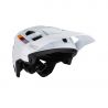 Casco Leatt MTB Enduro 2.0 en color blanco y negro