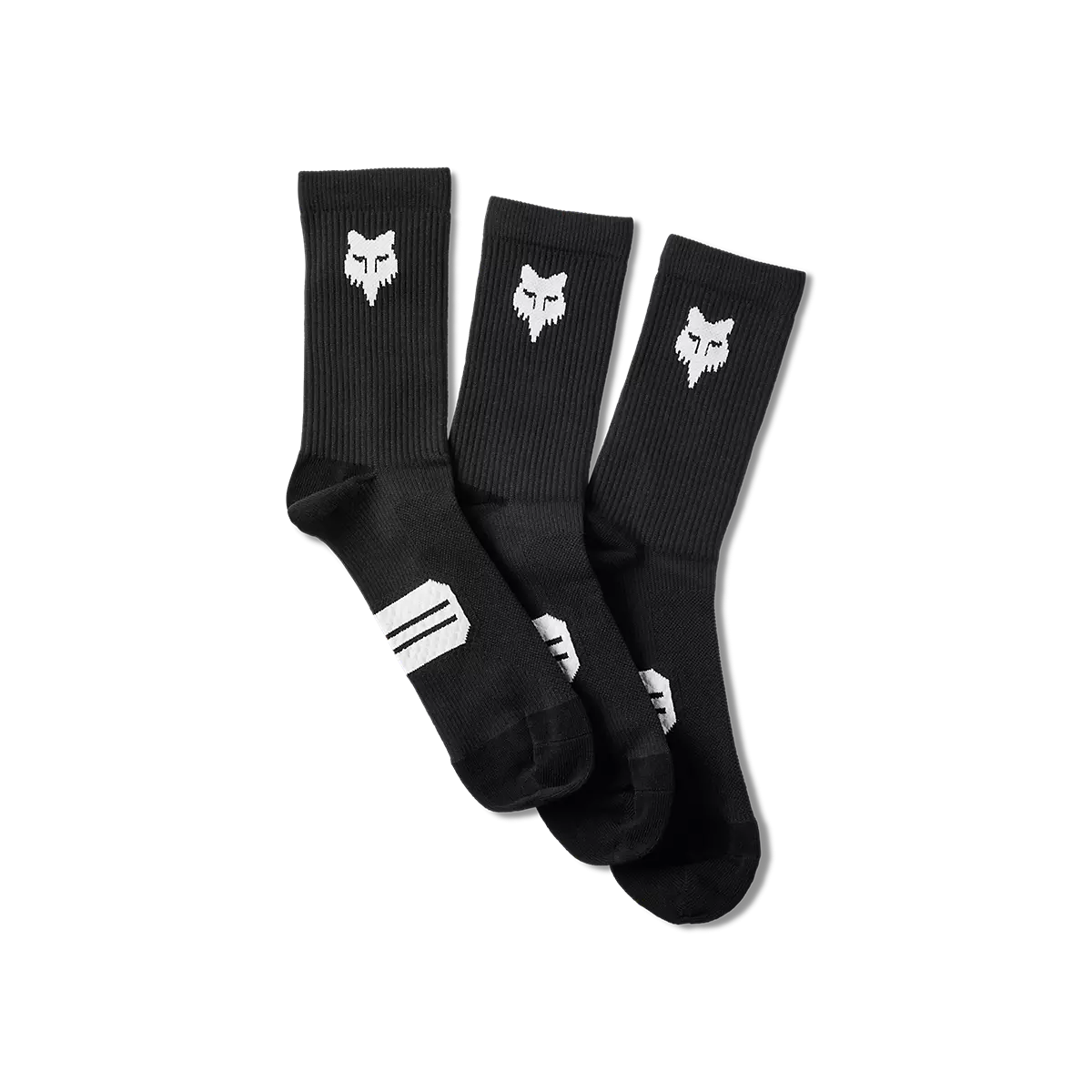 Pack DE 3 calcetines de bicicleta mtb Fox Ranger 6" color negro