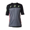 Camiseta técnica de manga corta Fox Defend SS CEKT PARA Mtb enduro o ebike | color negro gris | 31029-001