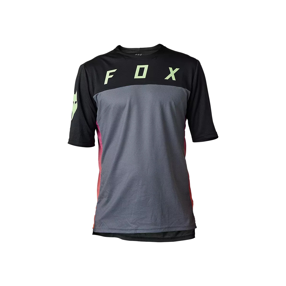 Camiseta técnica de manga corta Fox Defend SS CEKT PARA Mtb enduro o ebike | color negro gris | 31029-001