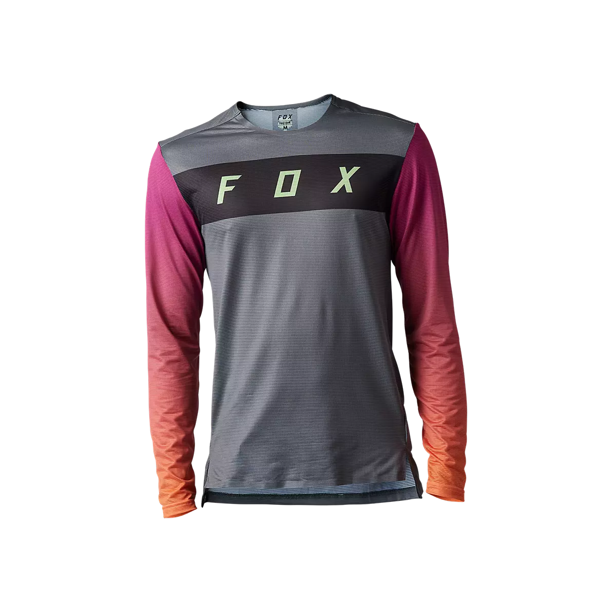 Camiseta técnica de bicicleta de manga larga Fox Flexair Arcade COLOR gris | mtb | enduro | ebike | descenso | 31012-052