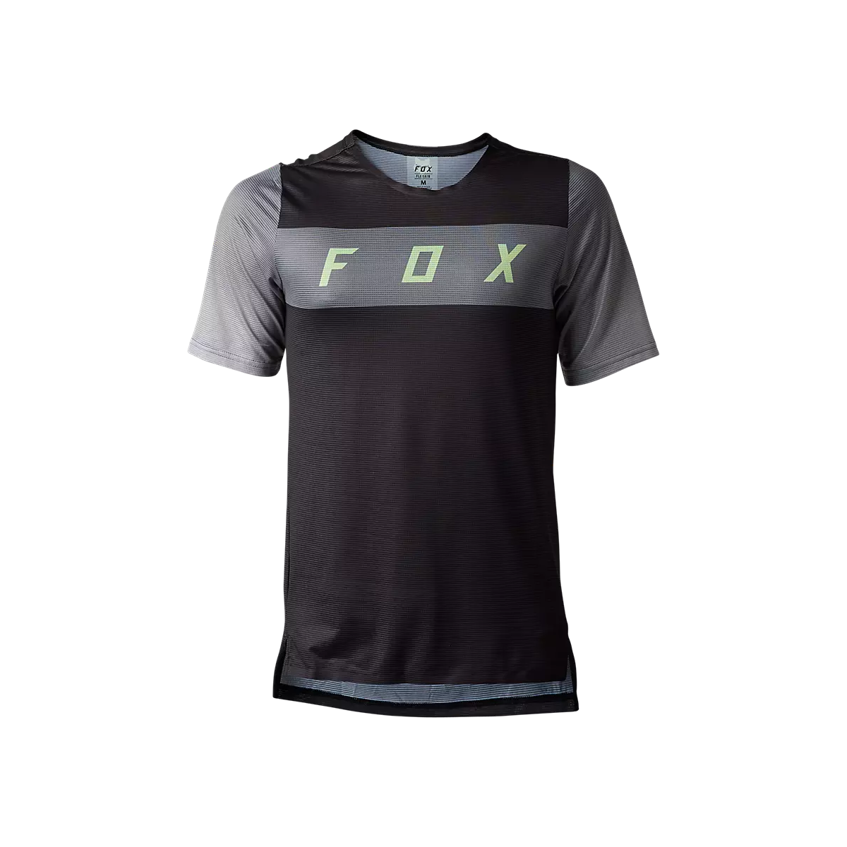Camiseta técnica de manga corta Fox Flexair Arcadia en color negro / gris 30914-001 | mtb enduro