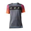 Camiseta técnica de manga corta Fox Flexair Arcadia en color gris 30914-052 | mtb enduro