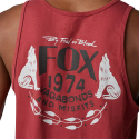 logo fox espalda 1974 de Camiseta sin mangas Fox PREMIUM Predominant COLOR rojo de calle tipo casual 30560-371