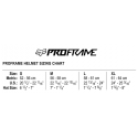 TABLA DE TALLAS DEL Casco integral de enduro Fox Proframe RS| EBIKE | MTB