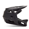 lateral del Casco integral de enduro Fox Proframe RS mips integra en color negro mate 31107-255