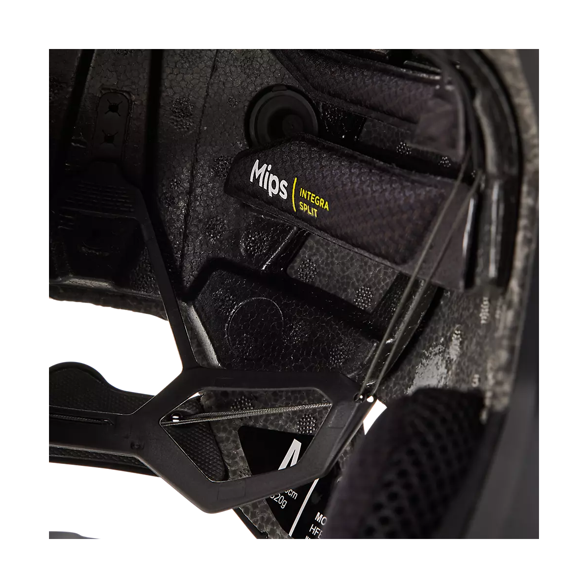 Tecnología MIPS INTEGRA DEL Casco integral de enduro Fox Proframe RS en color negro mate 31107-255