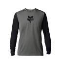 Camiseta de manga larga Fox Ranger Trudri en color gris con el logo fox nuevo en negro 30910-
