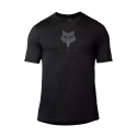 Camiseta técnica de manga corta Fox Ranger Trudri en color negro con el nuevo logo fox en gris 30909-001