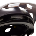 ventilación del Casco de bicicleta enduro Fox Speedframe CAMO Mips en color camuflaje gris y blanco. 30654-033