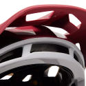 ventilación del Casco de bicicleta de Enduro abierto  Fox SpeedFrame Pro Camo MIPS 2023 color rojo y negro 31197