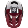 vista superior del Casco de bicicleta de Enduro abierto  Fox SpeedFrame Pro Camo MIPS 2023 color rojo y negro 31197