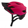 lateral del vista superior del vista superior del Casco de enduro Troy Lee Flowline Orbit Mips color rojo magenta