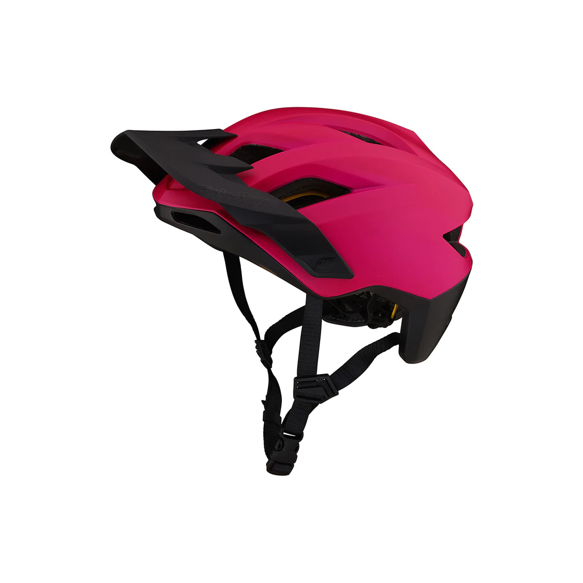 Casco de enduro Troy Lee Flowline Orbit Mips color rojo magenta