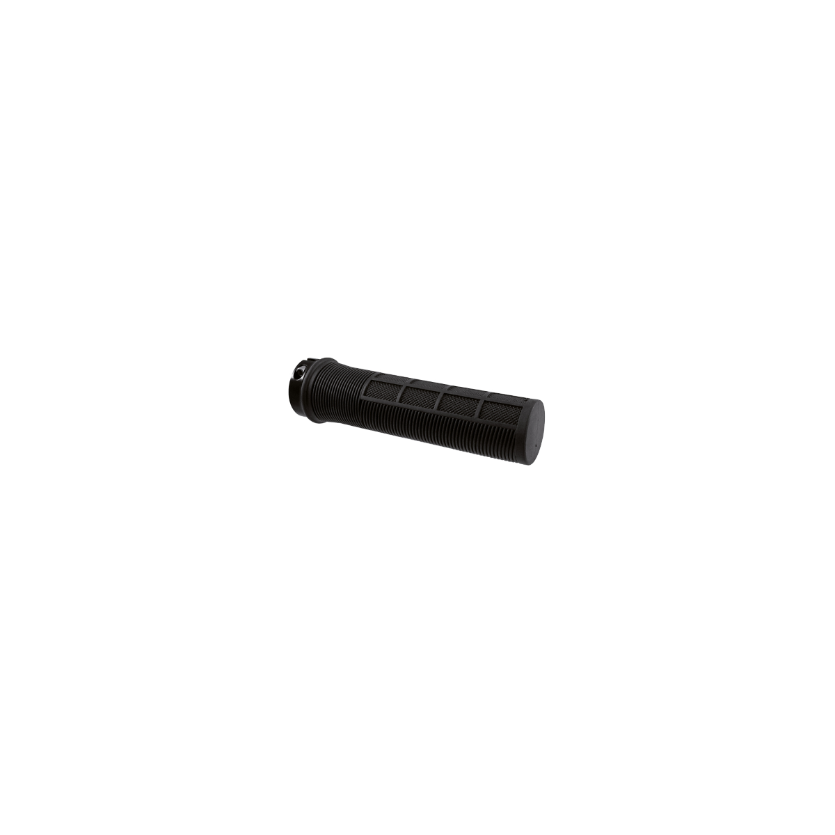 Puños de bicicleta Wag Shape R con tornillo lock ring color negro