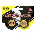 Tapones de manillar para bicicleta Esigrip en color negro