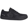 lateral externo de las Zapatillas Five Ten Freerider Pro Canvas negras pedal de plataforma HQ2110 color negro