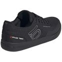talon de las Zapatillas Five Ten Freerider Pro Canvas negras pedal de plataforma HQ2110 color negro