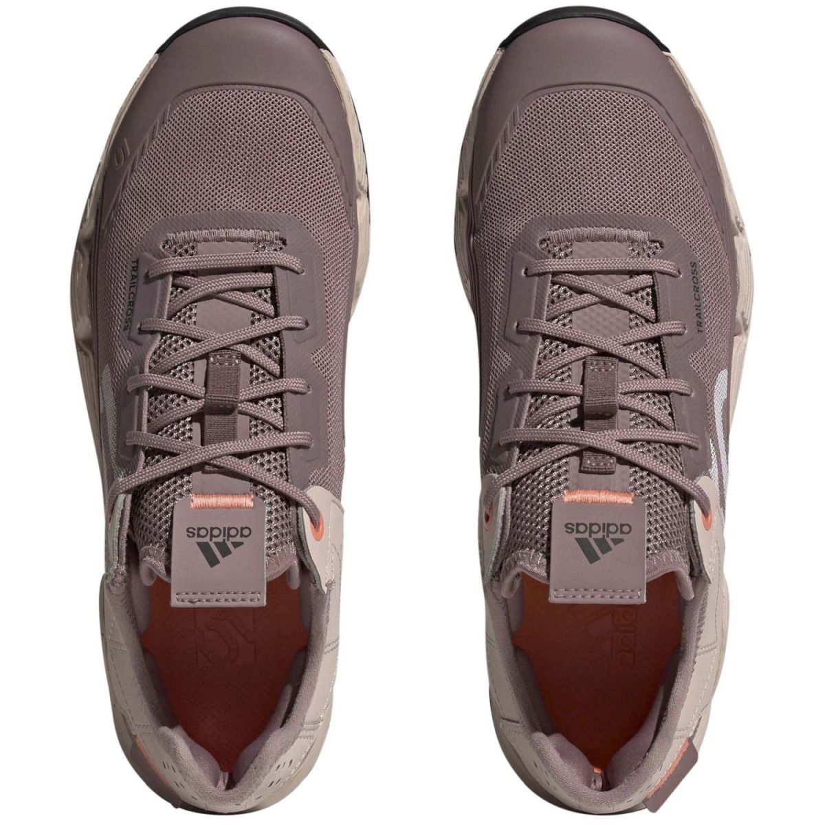 Cordones de las Zapatillas de bicicleta  para pedal de plataforma Five Ten Trailcross LT MTB de mujer color rosa lila HQ3377