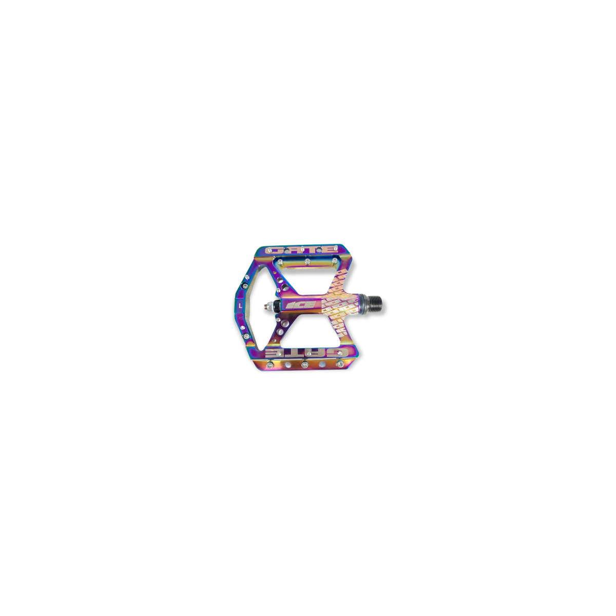 Pedales de plataforma ICE Gate CNC Oil slick
