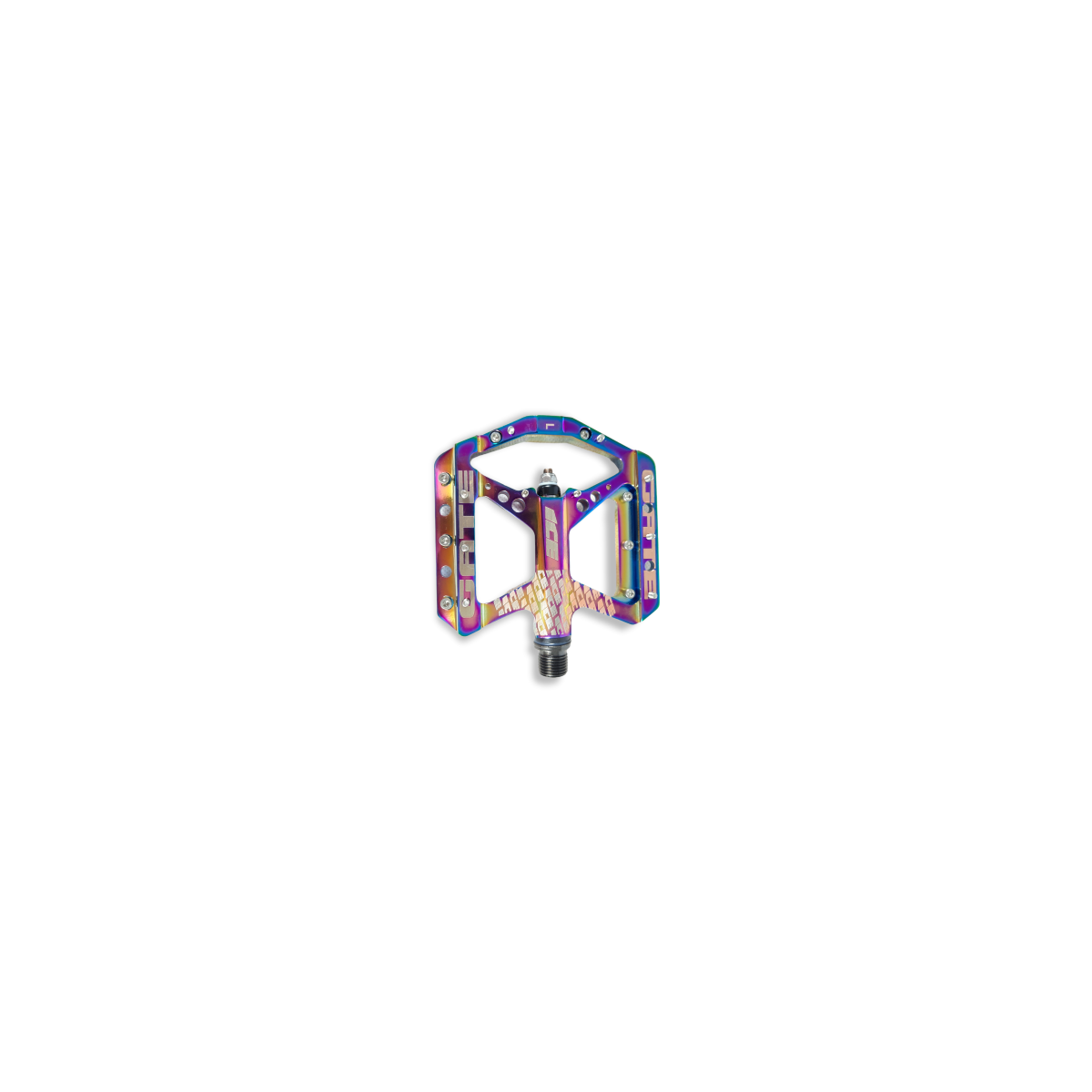 Pedales de plataforma ICE Gate CNC Oil slick