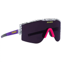 Gafas de sol para ciclismo o mtb Pit Viper The Try Hard The Son of Beach en color zebra y lente ahumada