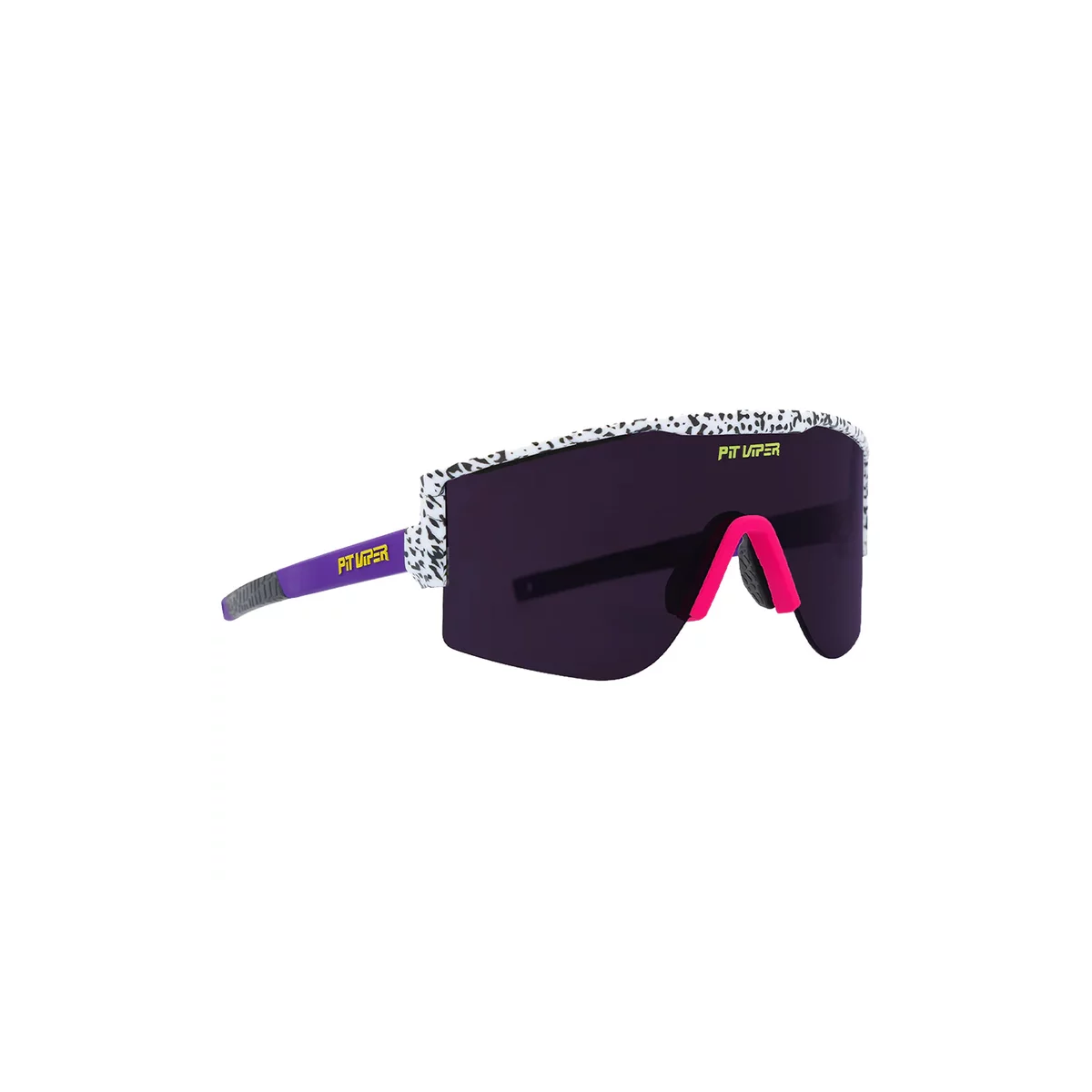 Gafas de sol para ciclismo o mtb Pit Viper The Try Hard The Son of Beach en color zebra y lente ahumada