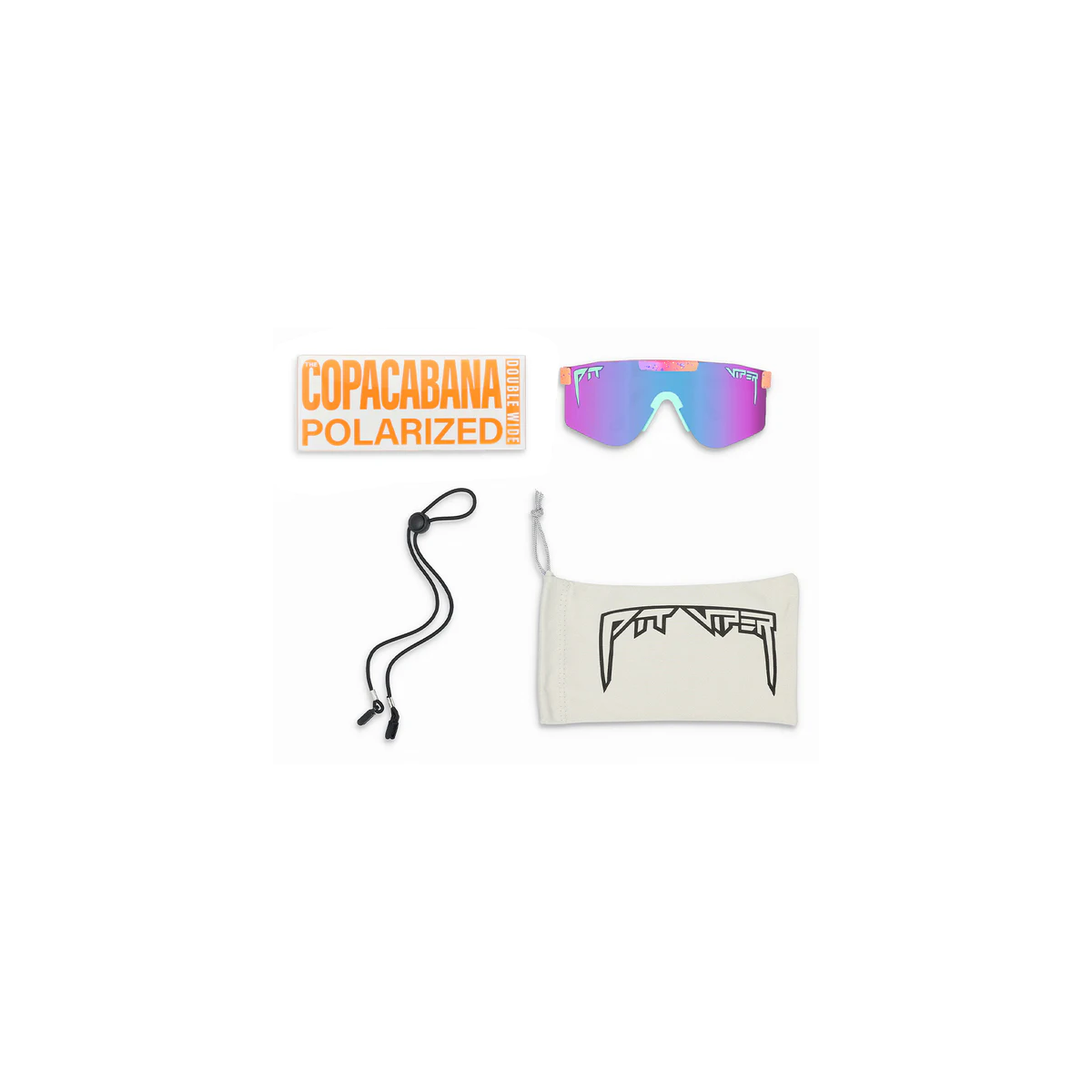 que incluyen las Gafas de sol Pit Viper Flip-Offs The Copacabana polarizadas color rosa y azul