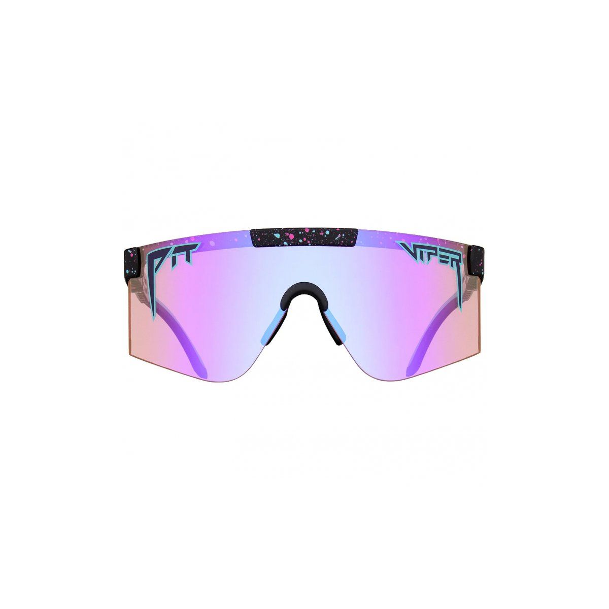 Gafas DE SOL Pit Viper The 2000s - The Afterparty marco negro con patilla flexible y cristal azul y lila