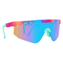 Gafas de sol Pit Viper The 2000s The Copacabana color rosa con cristal azul