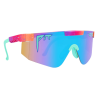 Gafas de sol Pit Viper The 2000s The Copacabana color rosa con cristal azul