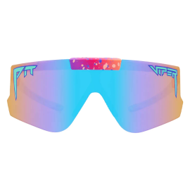 Gafas de sol Pit Viper The 2000s The Copacabana color rosa con cristal azul