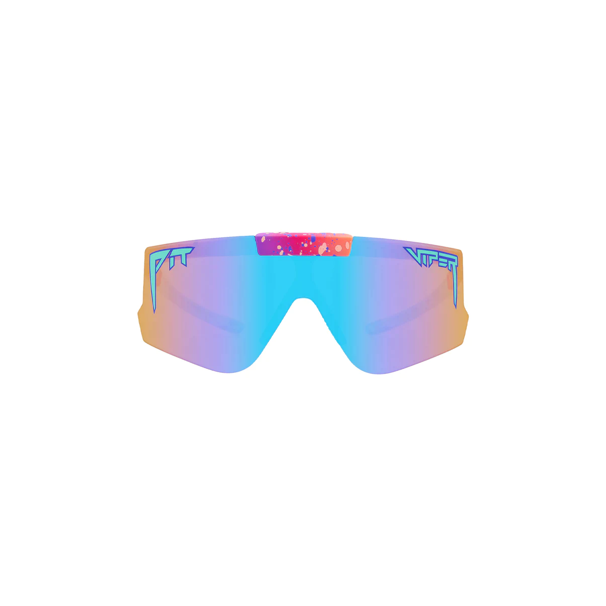 Gafas de sol Pit Viper The 2000s The Copacabana color rosa con cristal azul