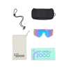 que incluyen las Gafas de sol Pit Viper The 2000s The Copacabana color rosa con cristal azul