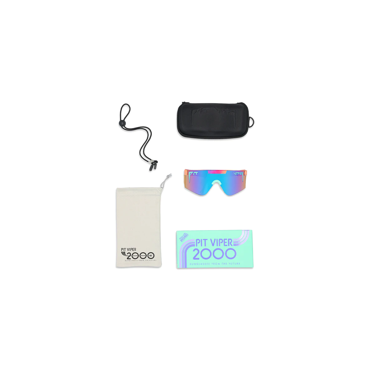 que incluyen las Gafas de sol Pit Viper The 2000s The Copacabana color rosa con cristal azul