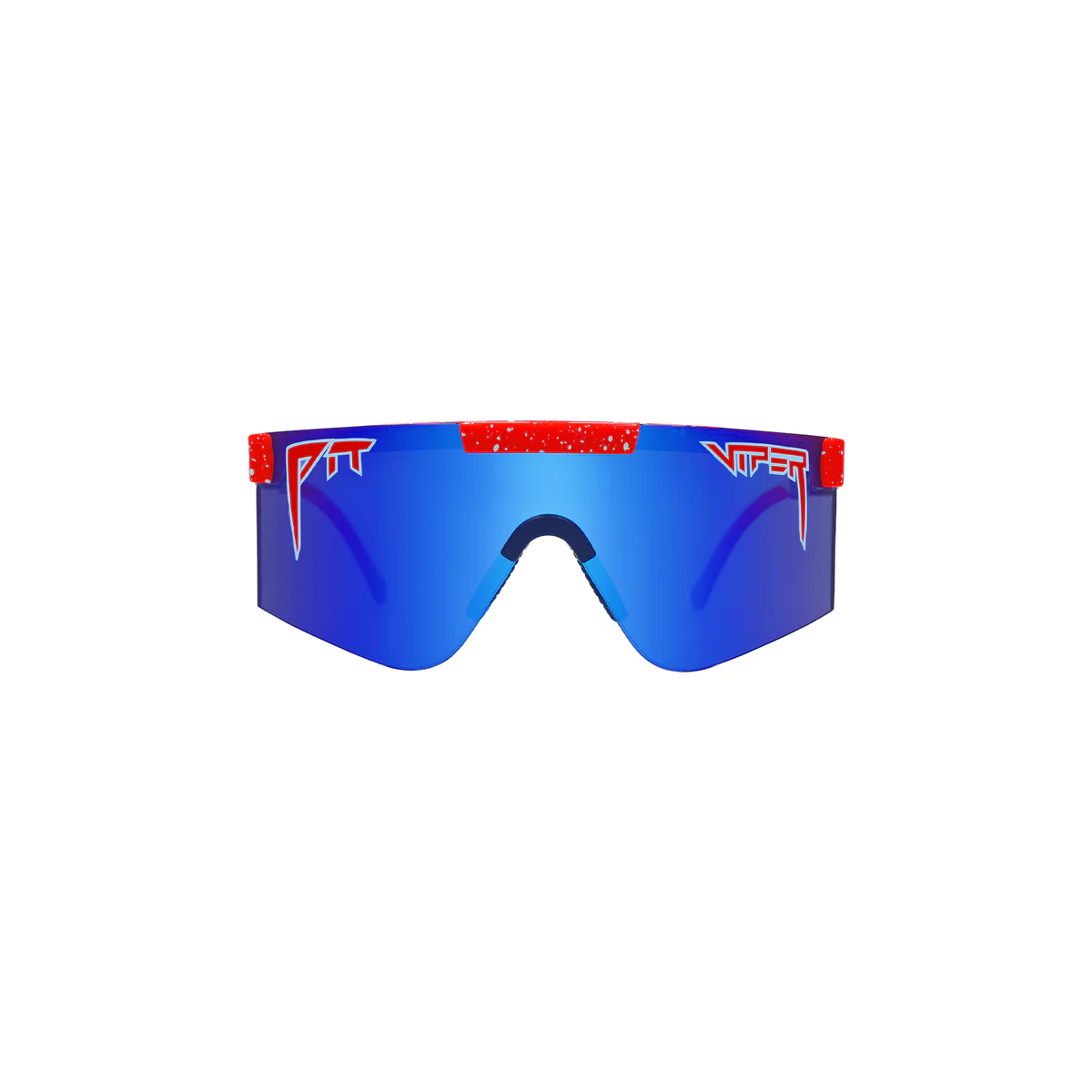 Gafas de sol Pit Viper The 2000 The Basketball Team lente azul marco negro y rojo