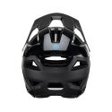 trasera del Casco integral Leatt MTB Enduro 3.0 V23 desmontable en color negro para ebike o enduro con orejera